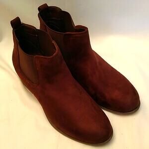 Women's dod suede Brown ankle boots size 8.5
